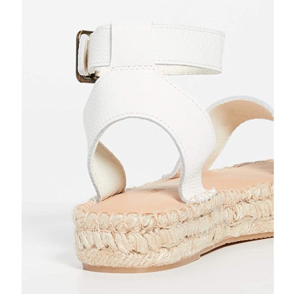 Soludos NWT!☀️ Cadiz Espadrille Sandal in White - Picture 4 of 8
